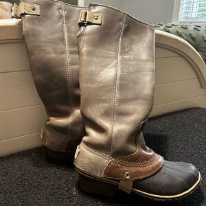 Sorel winter/waterproof tall boots 7